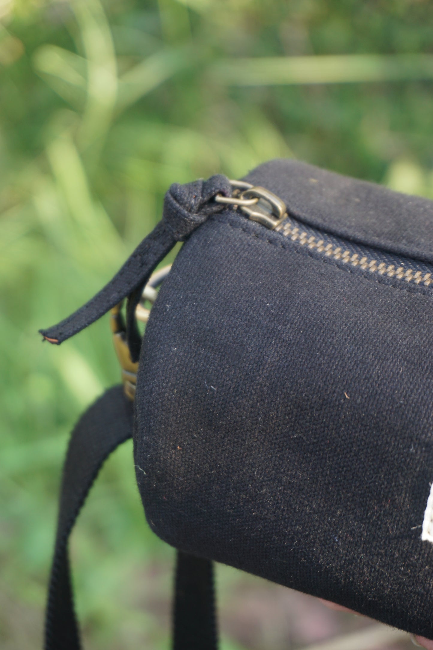 Sale - Cylindrical Bag In Black
