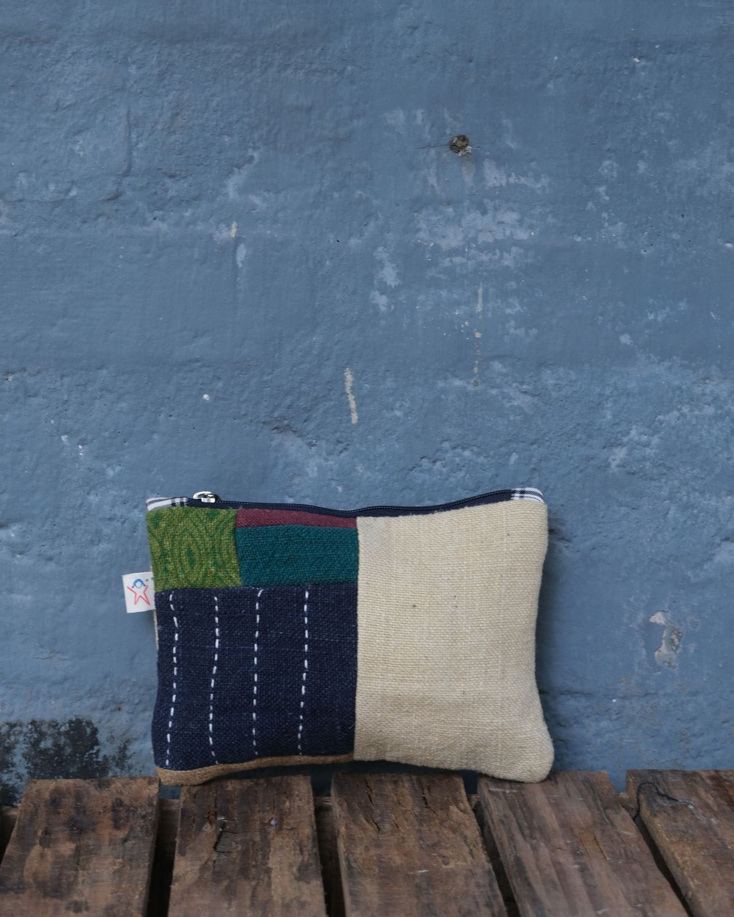 Upcycled Handmade Pouch