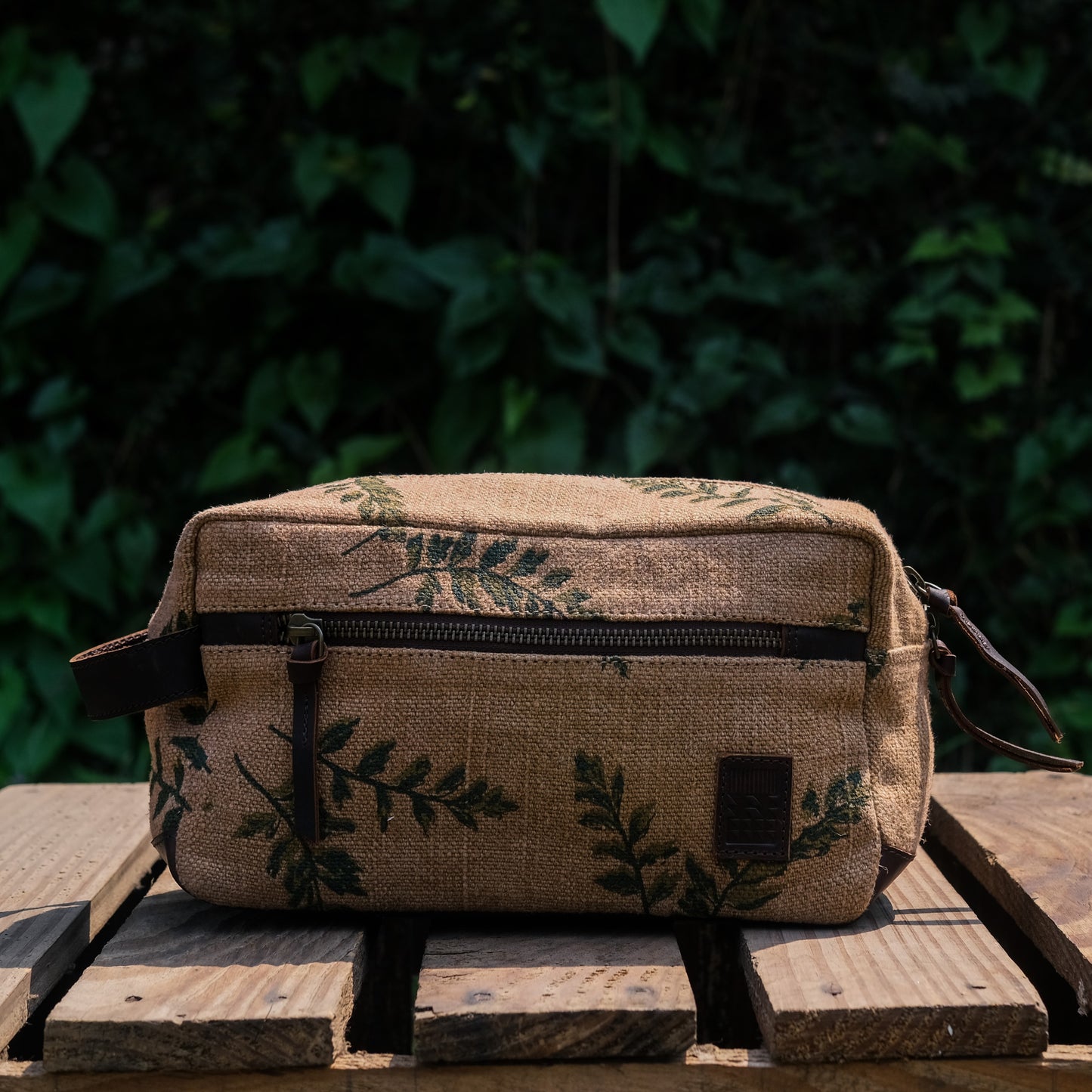 The Burlap Toileteries Pouch