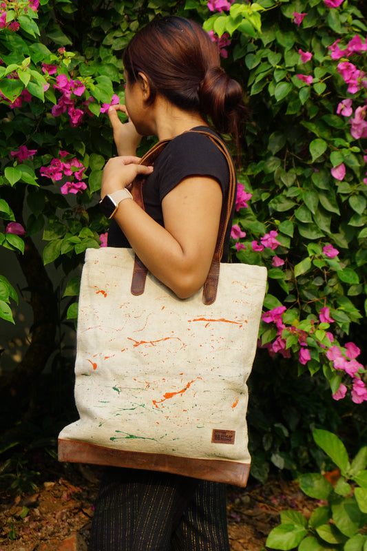 Sale - Book bag in white