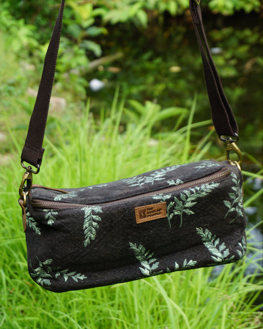 Sale - Camera Bag in Charcoal Tulsi