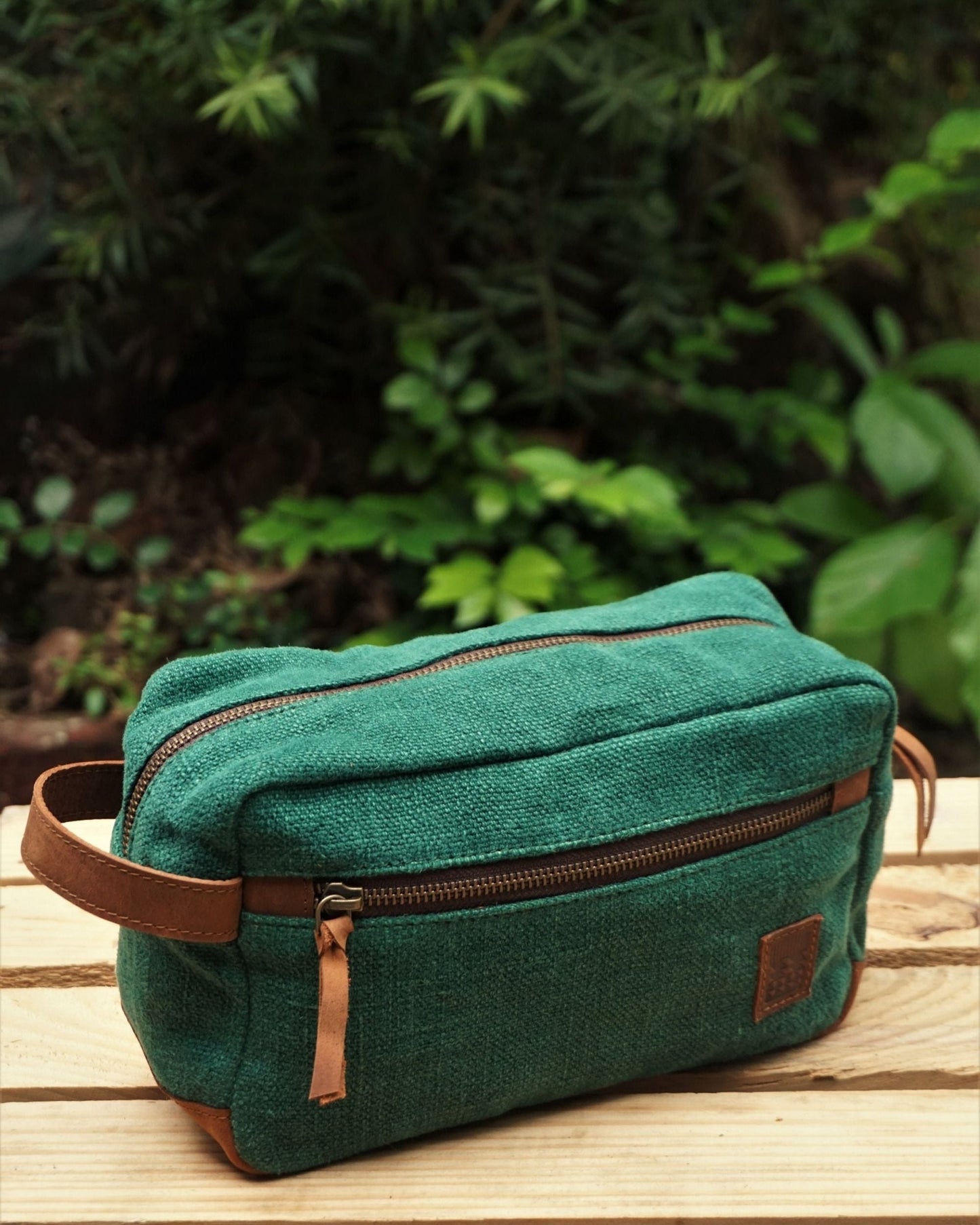 The Burlap Toileteries Pouch