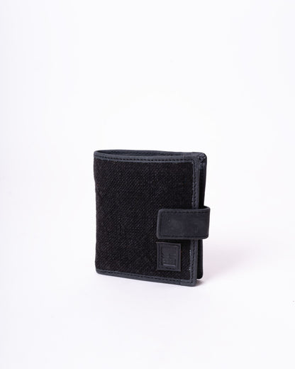 The Flip Wallet with Button Enclosure in Olive