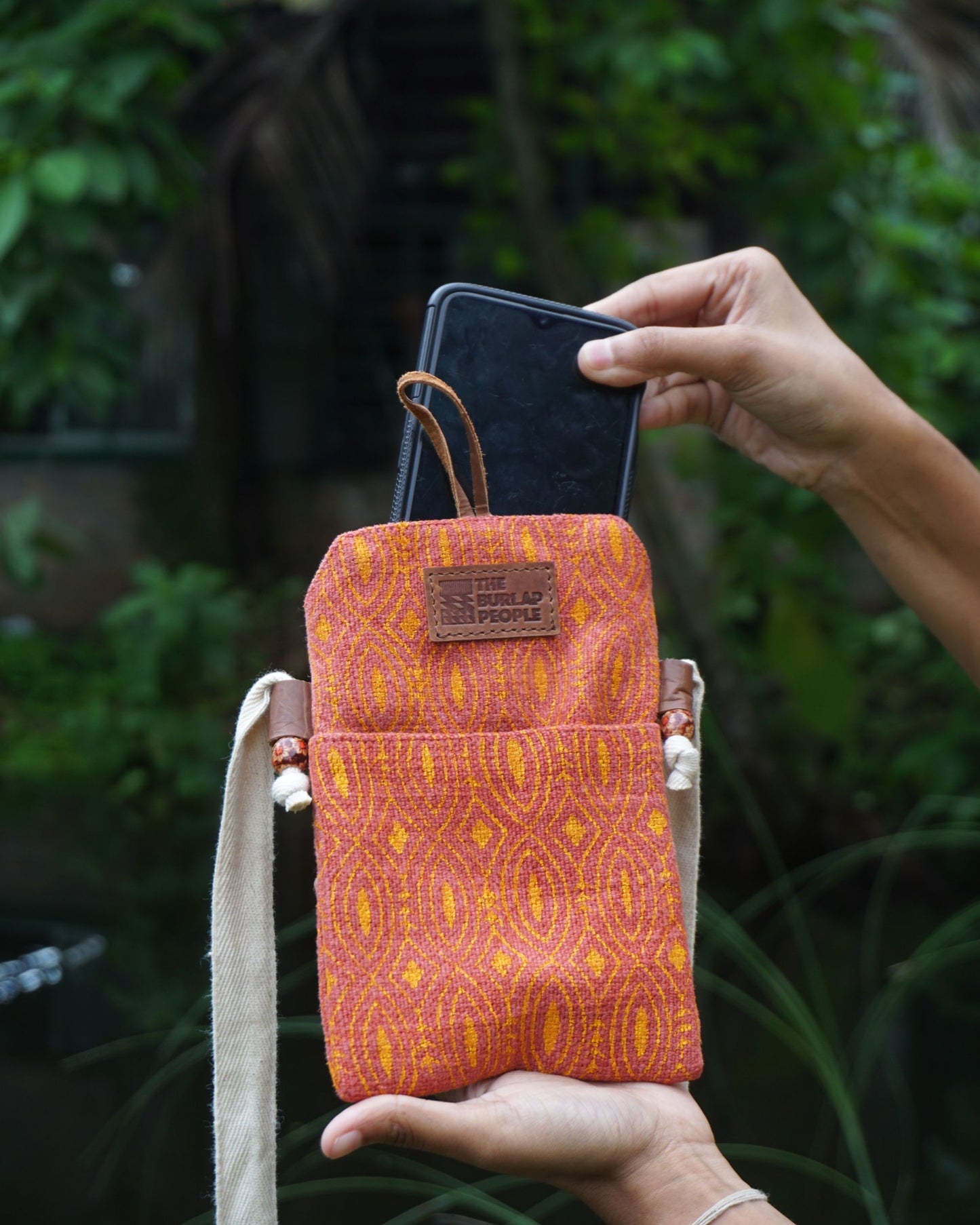 Upcycled Handmade Mobile Sling