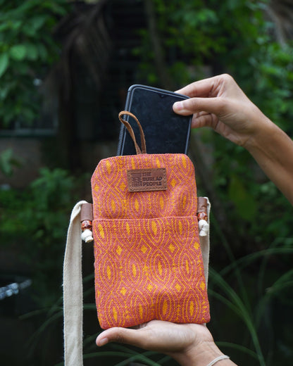 Upcycled Handmade Mobile Sling