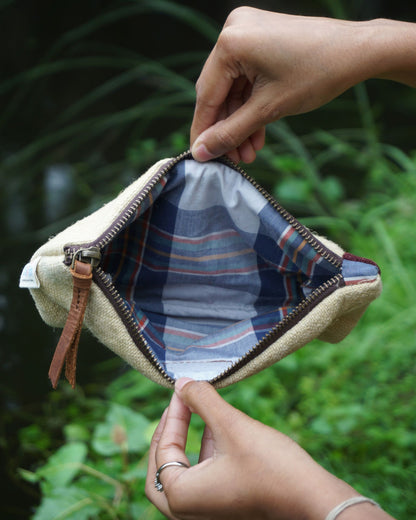 Upcycled Handmade Pencil Bag