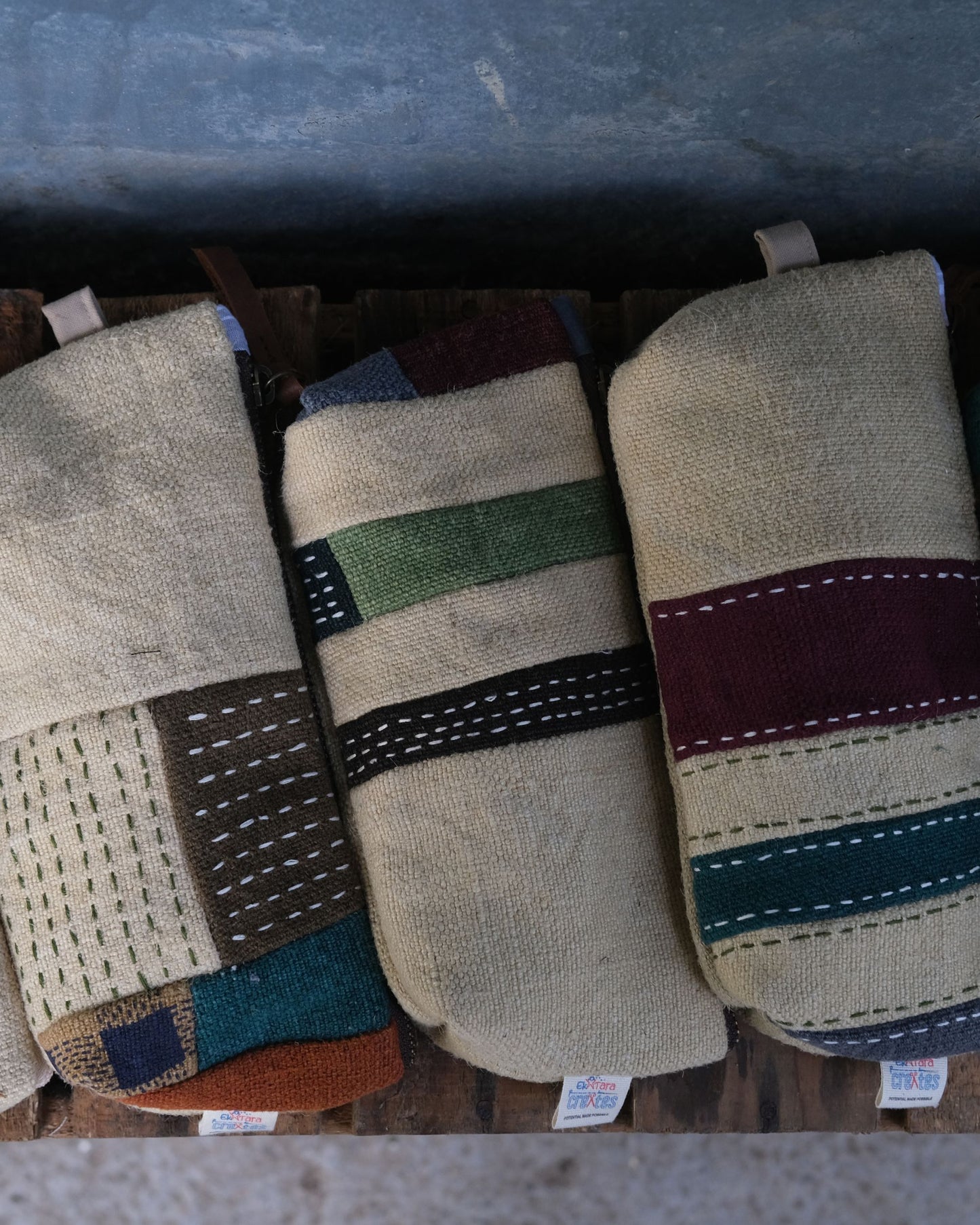 Upcycled Handmade Pencil Bag