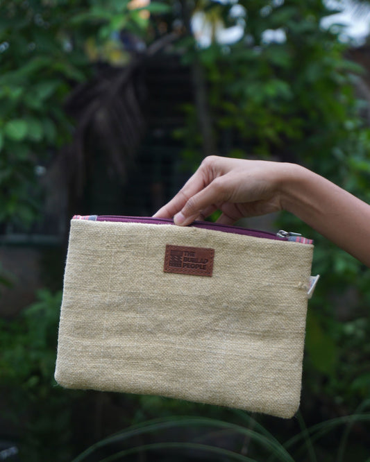 Upcycled Handmade Pouch