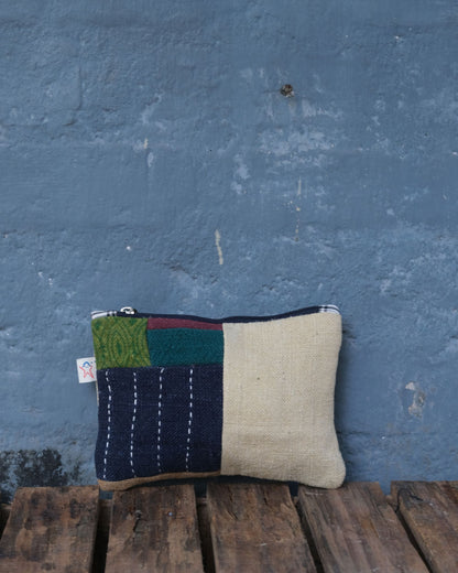 Upcycled Handmade Pouch