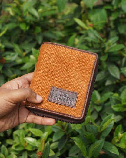 The Chota Flip Zip Wallet