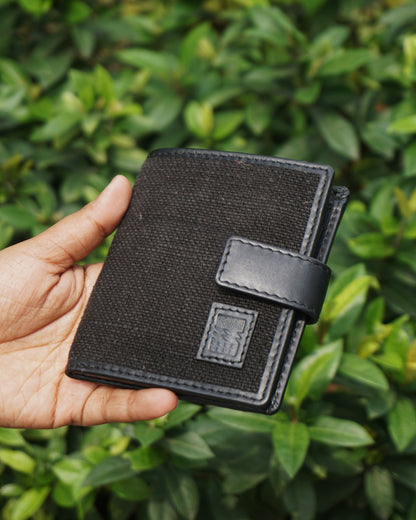 The Flip Wallet with Button Enclosure