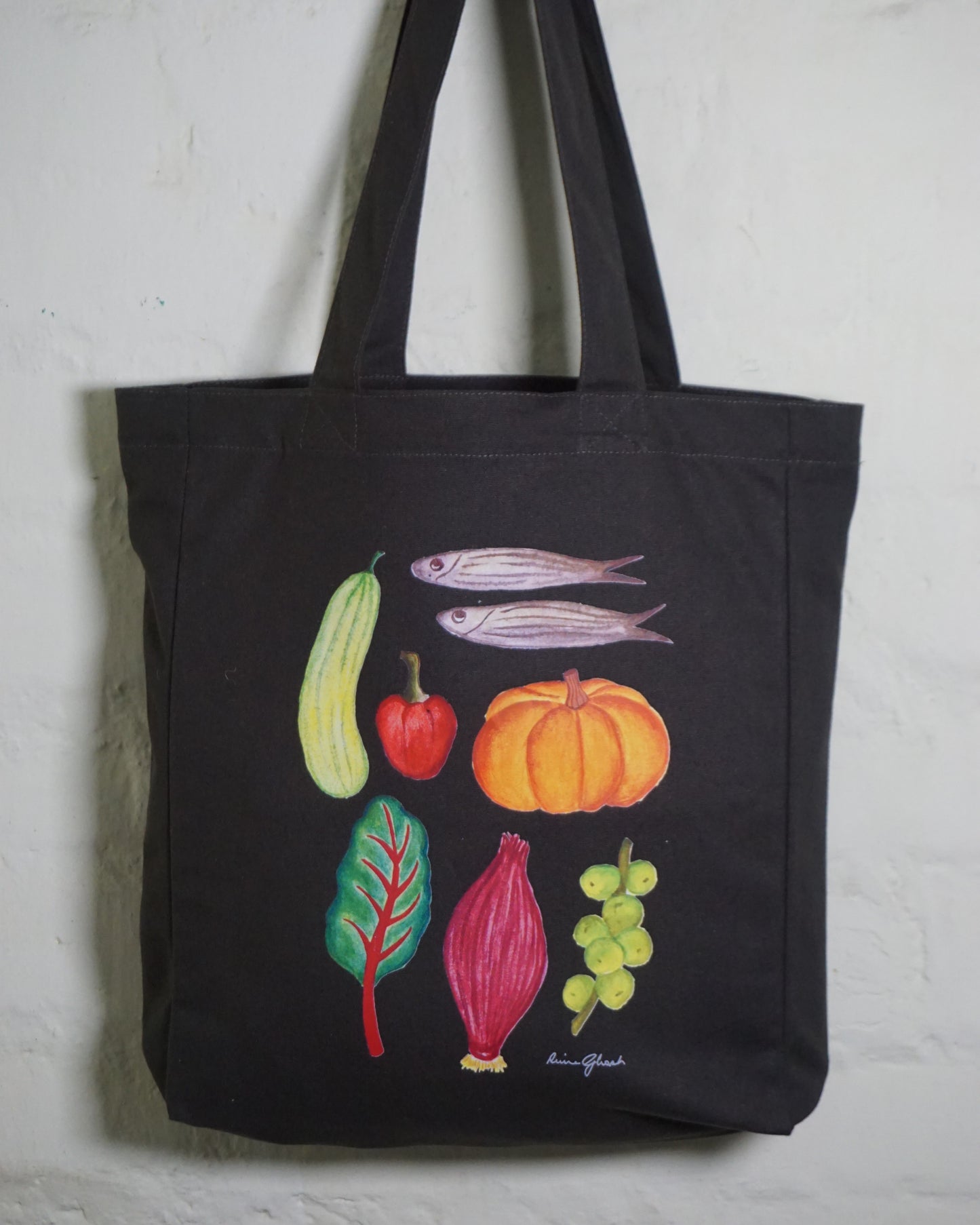 Amar Khamar x The Burlap People : Haat er Jhuli tote bag