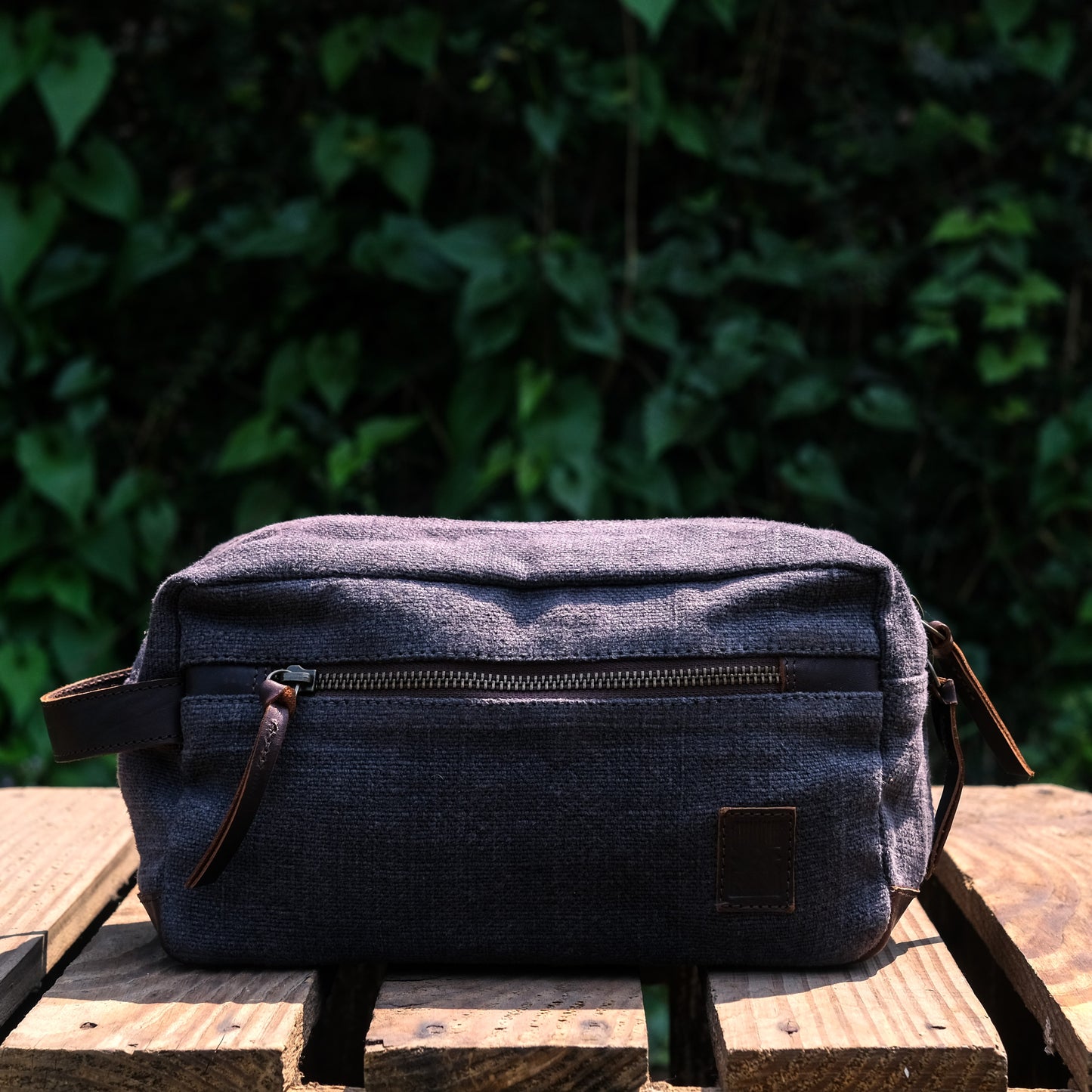 The Burlap Toileteries Pouch