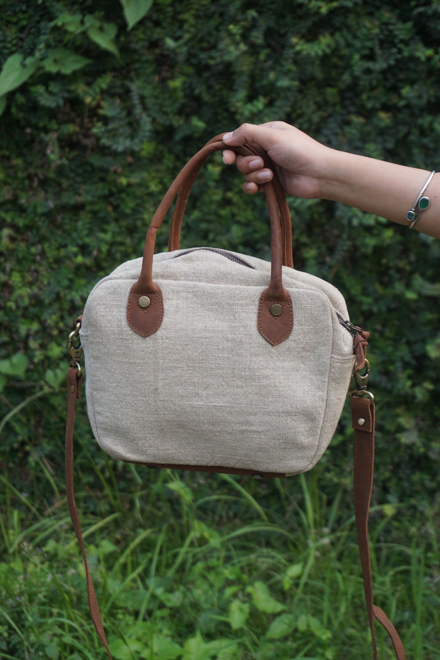 Sale - Lunch Bag in Multicolour Patchwork